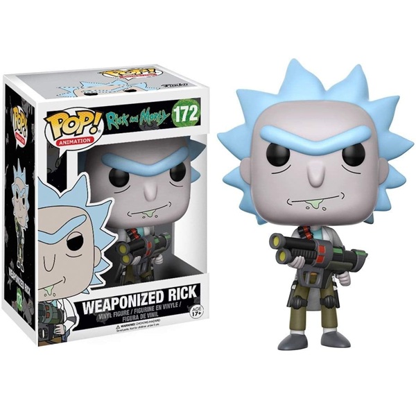 Figura Rick And Morty Weaponized Rick Funko Pop!