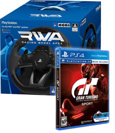 Gran Turismo Sport + Volante Hori 