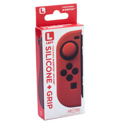 Silicona Control Joy-Con Izquierdo Rojo 