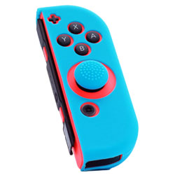 Silicona Control Joy-Con Derecho Azul 