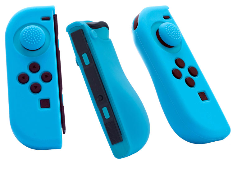 Silicona Control Joy-Con Izquierdo Azul 