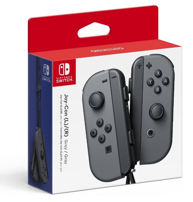 Control Joy-Con Gris-Gris (Derecho-Izquierdo) Original Nintendo 