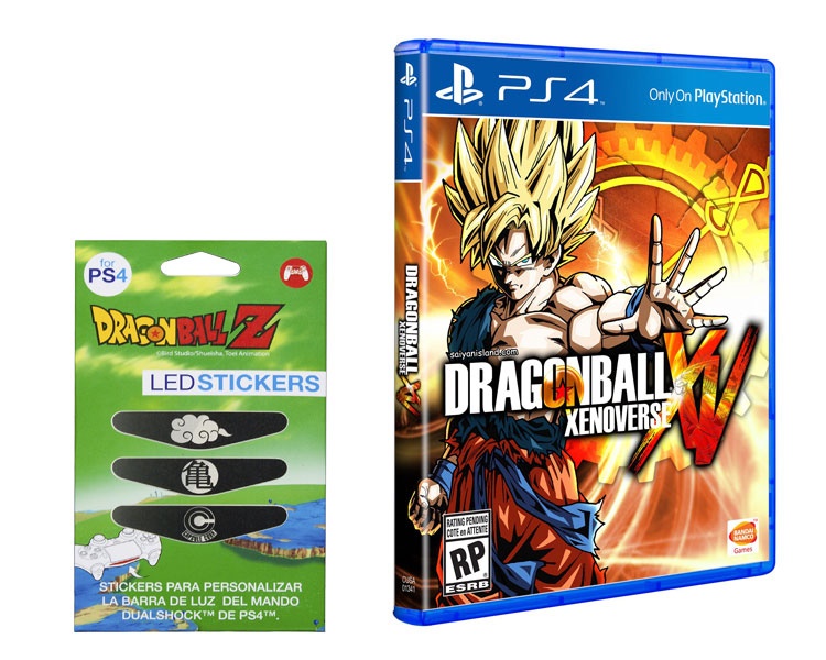 Dragon Ball Xenoverse Con Sticker Led de Regalo 