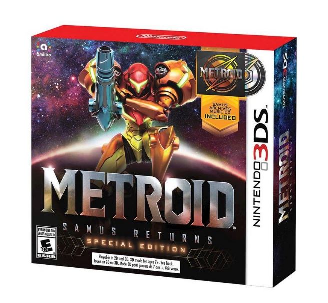 Metroid Samus Returns Special Edition 
