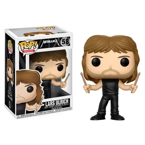 Figura Metallica Lars Ulrich Funko Pop! 