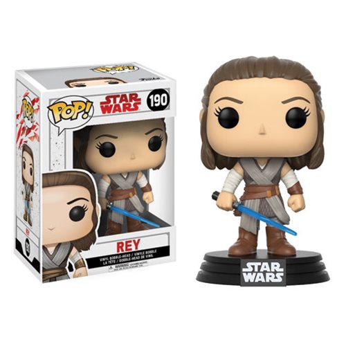 Figura Star Wars Ep.8 Last Jedi Rey Funko Pop! 