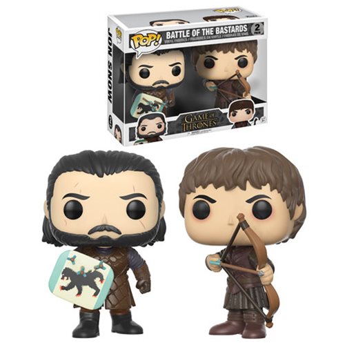 Figuras Game Of Thrones Jon Snow y Ramsay Bolton Pack Funko Pop! 