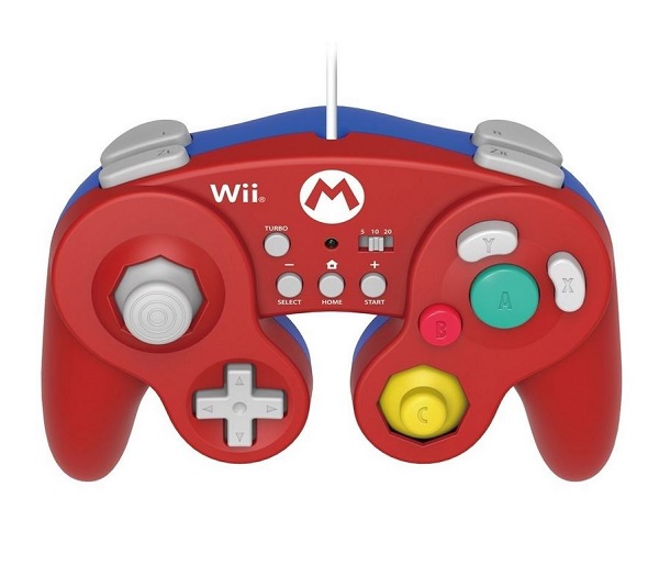 Wiiu Control Wiiu Battle Pad Rojo Mario [Hori] (Cyber Noviembre) 