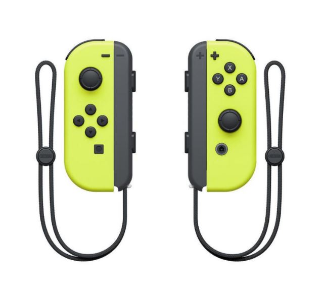 Control Joy-Con Amarillo-Amarillo (Derecho-Izquierdo) Original Nintendo 