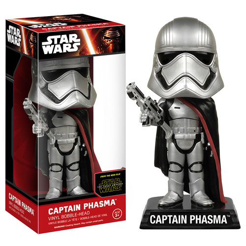  Figura Star Wars Episode VII Captain Phasma -Vinyl Bobble Head- (Cyber Noviembre) 