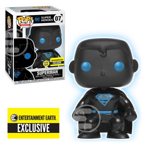 Figura Justice League Silueta Superman Funko Pop! (Brilla En Oscuridad) 