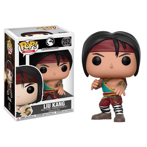 Figura Mortal Kombat Liu Kang Funko Pop! 