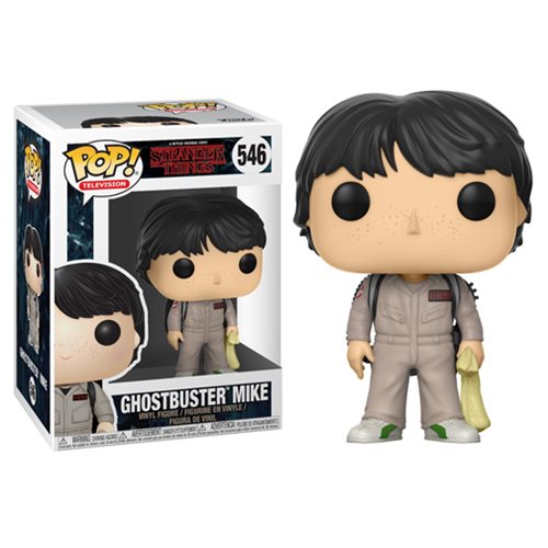 Figura Stranger Things Mike Ghostbusters Funko Pop! 