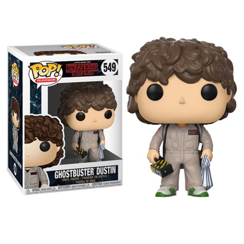 Figura Stranger Things Dustin Ghostbusters Funko Pop! 