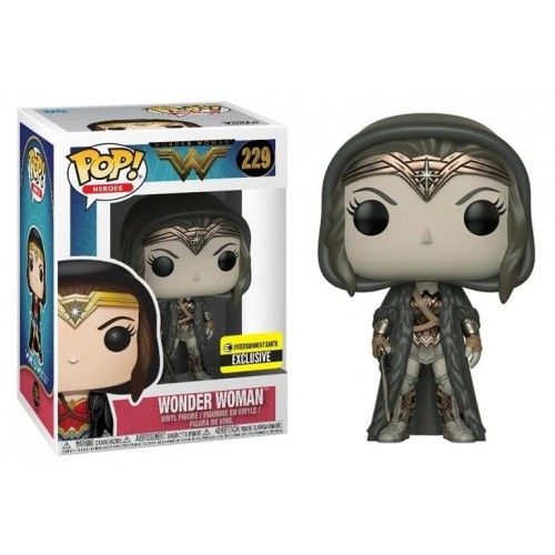 Figura Wonder Woman Movie Con Capa (Sepia) Funko Pop! -Edicion Especial- 