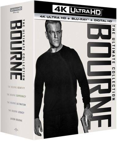 Bourne The Ultimate Collection 4K (5 Peliculas: 4K + Bluray) 