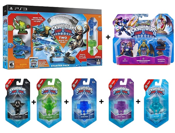 PS3 Skylanders Trap Team Starter Pack + Extras (Oferta Especial) 