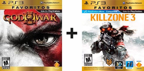 2 Juegos Completos God Of War 3 + Killzone 3 