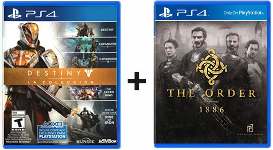2 Juegos Completos Destiny la Coleccion + The Order 
