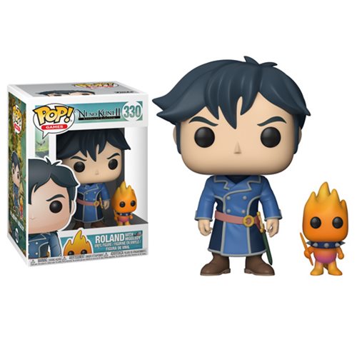 Figura Ni No Kuni II Roland With Higgledy Funko Pop! 