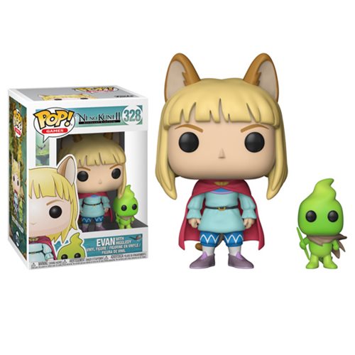 Figura Ni No Kuni II Evan With Higgledy Funko Pop! 