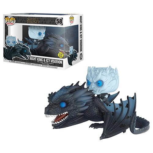 Figura Game Of Thrones Viserion Con Night King Funko Pop! 