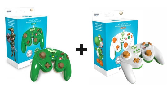 Wiiu Control Con Cable (Link) + Control Con Cable Yoshi (Oferta Especial) 