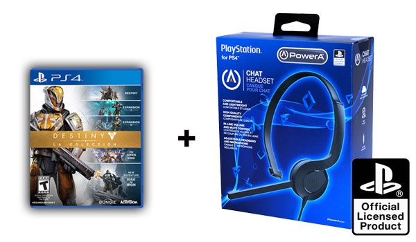 Audifono Juego Online + Juego Destiny la Coleccion 