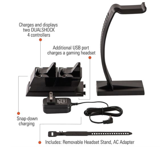 Cargador 2 Controles Con Licencia Sony 