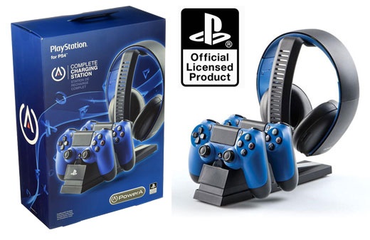 Cargador 2 Controles Con Licencia Sony 