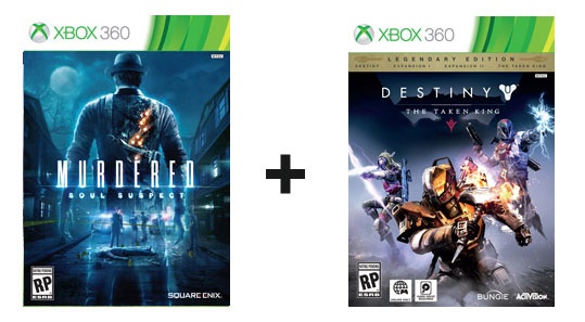 X360 2 Juegos Completos Destiny The Taken King + Murdered Soul (Oferta Especial) 
