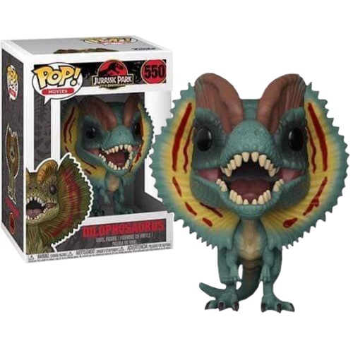 Figura Jurassic Park Dilophosaurus Funko Pop! 