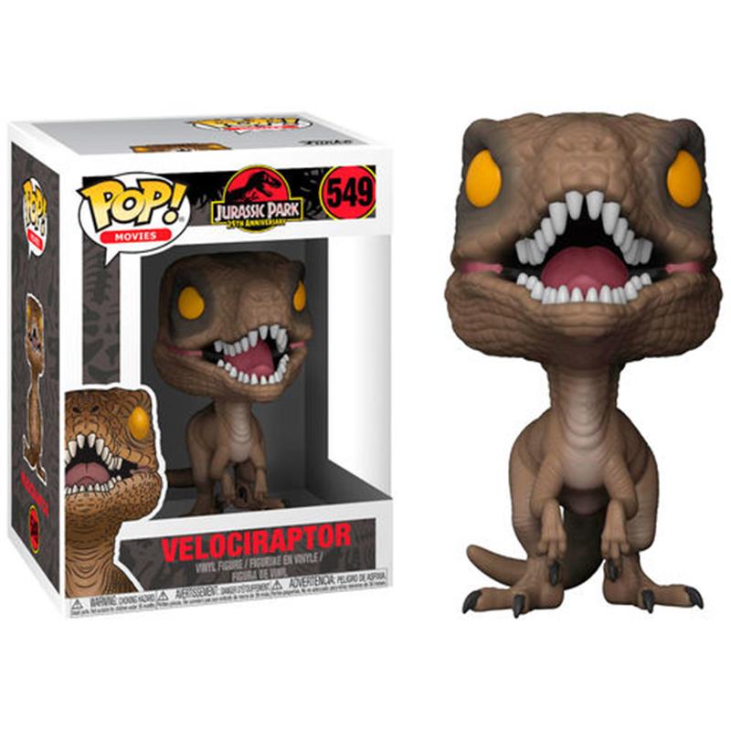 Figura Jurassic Park Velociraptor Funko Pop! 