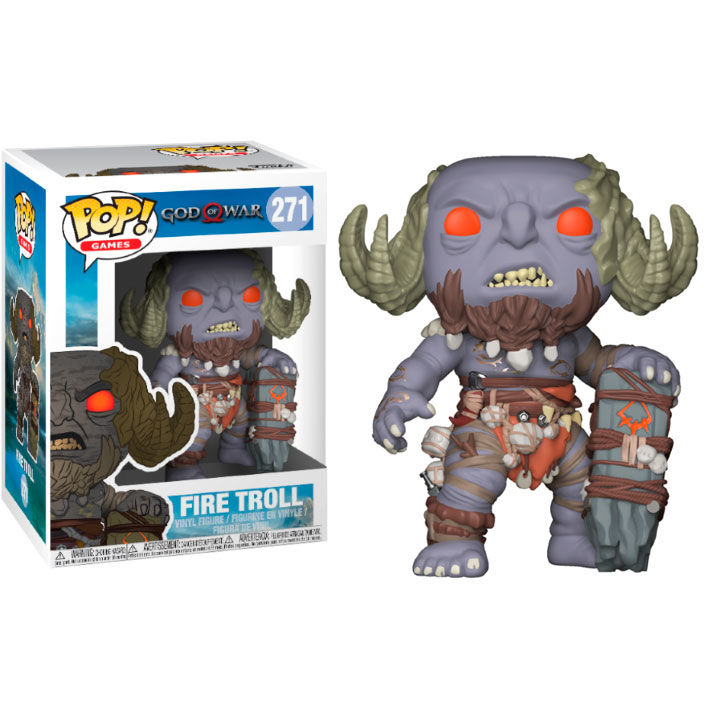 Figura God Of War Fire Troll Funko Pop! 