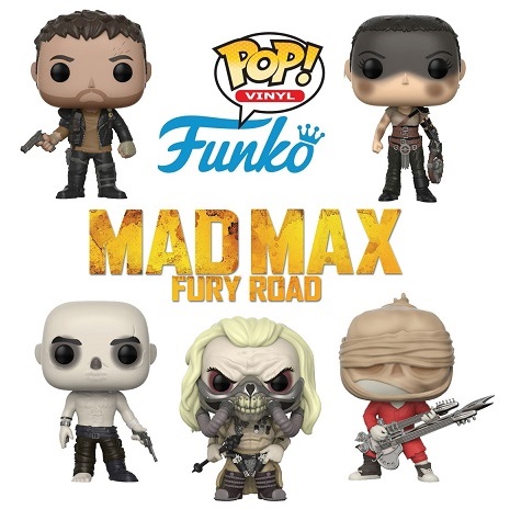 Figuras Mad Max: Fury Road Funko Pop! (Combo 5 Figuras) 