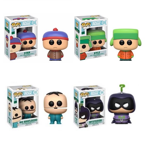 Figuras South Park Funko Pop! (Combo 4 Figuras) 
