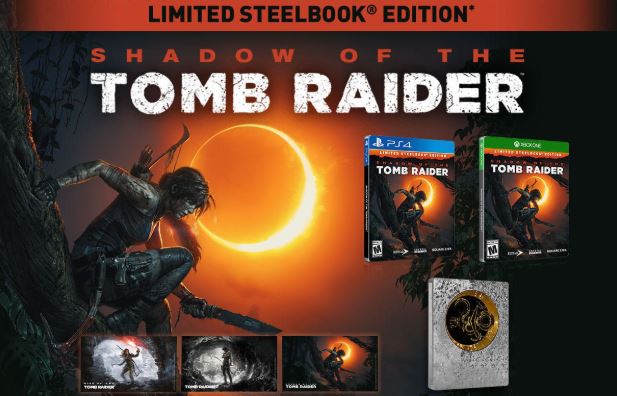 Shadow Of The Tomb Raider Steelbook Edition 39.900 