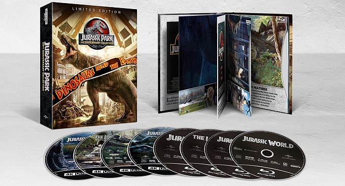 Jurassic Park Collection 4K (4 Peliculas 25th Anniversary) 