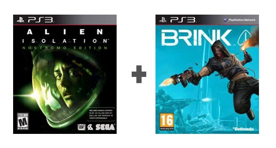 PS3 2 Juegos Completos Alien Isolation + Brink (Oferta Especial) 