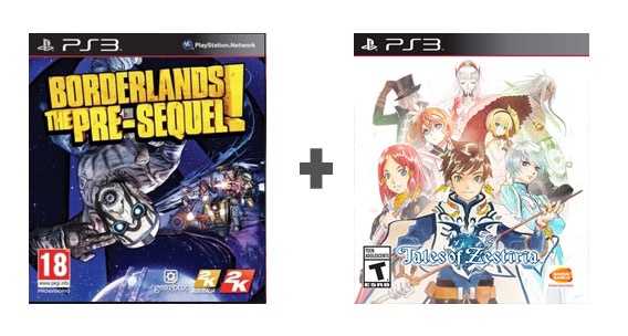 PS3 2 Juegos Completos Borderlands Pre Sequel + Tales Of Zestiria (Oferta Especial) 