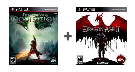 PS3 2 Juegos Completos Dragon Age Inquisition + Dragon Age 2 (Oferta Especial) 
