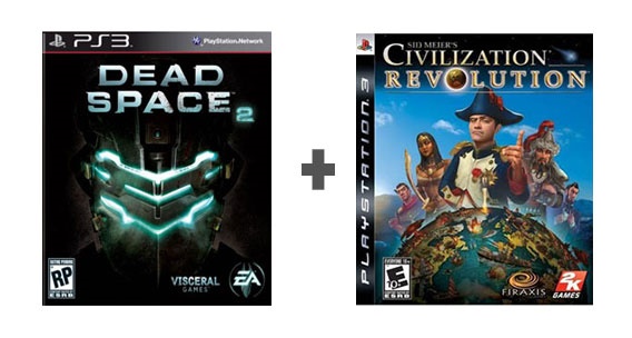 PS3 2 Juegos Completos Dead Space 2 + Civilization (Oferta Especial) 
