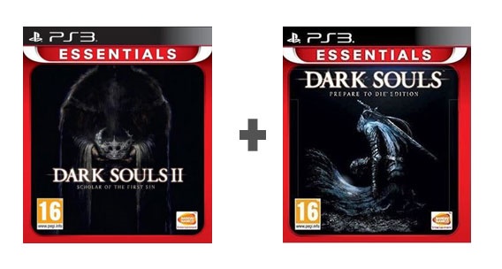 PS3 2 Juegos Completos Dark Souls Prepare + Dark Souls 2 (Oferta Especial) 