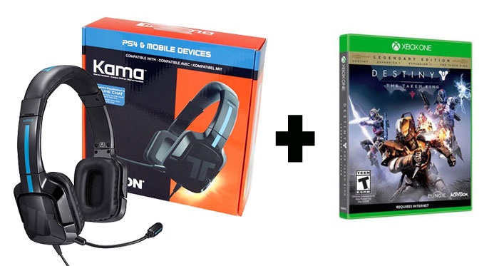 Audifonos Headset Tritton Kama + Juego Regalo Destiny The Taken King 