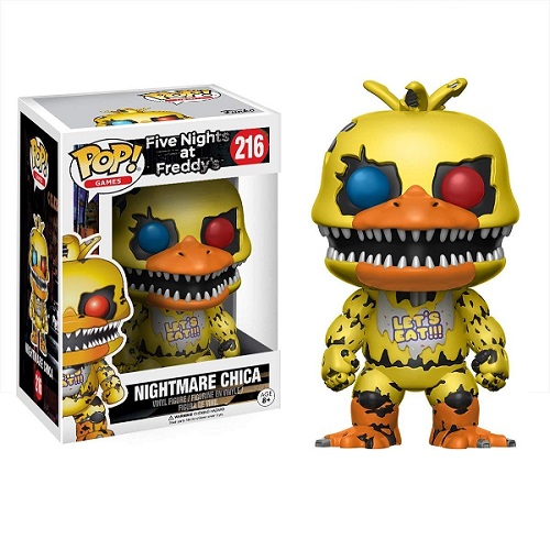 Figura Five Nights At Freddys Nightmare Chica Funko Pop! 