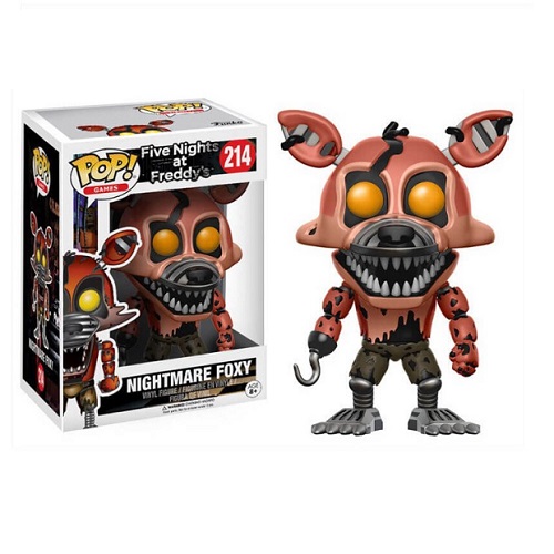 Figura Five Nights At Freddys Nightmare Foxy Funko Pop! 