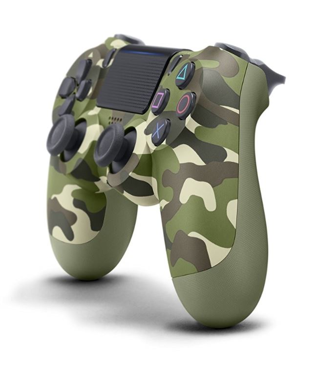 Control Inalambrico Dualshock 4 Camuflado Verde 