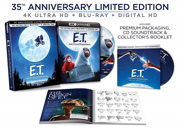 E.T.: The Extra-Terrestrial 35th Anniversary Edition 4K (4K + Bluray) 