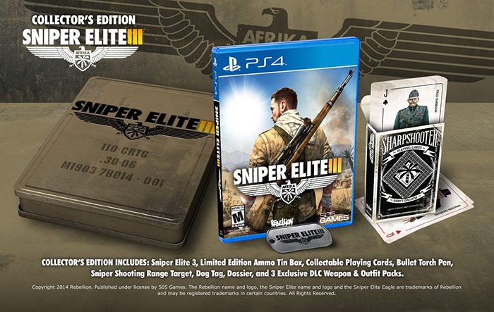 PS4 Sniper Elite 3 Collectors Edition (Cyberweek Vol.2) 