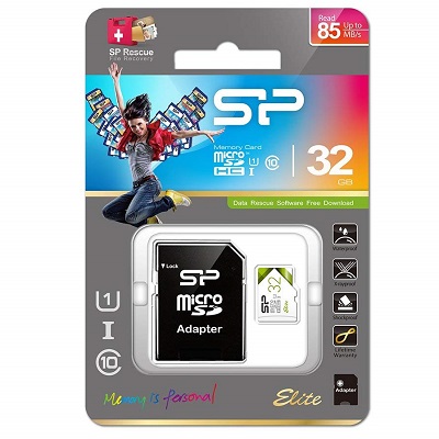 Tarjeta Micro Sd-Hc 32 Gb Class 10 Con Adaptador Sd (Silicon Power) 